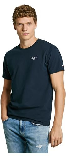 Pepe Jeans Herren Original Basic 3n T-Shirt, Blau (Dulwich Blue), XXL