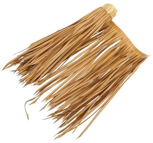 BESPORTBLE Tiki-Bar Dachstroh Strohdach Strohrolle Simulierte Strohrolle Simuliertes Strohdach Gartenstrohdekor