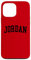 iPhone 13 Pro Max Jordan Black Varsity Case