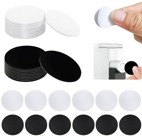 NFC Tag Sticker 25 Stück Wiederbeschreibbar Round NTAG215 504 Byte Speicher Karten Klebrig NFC Stickers with Adhesive Back für iphone für Android and NFC Enabled Phones and Devices