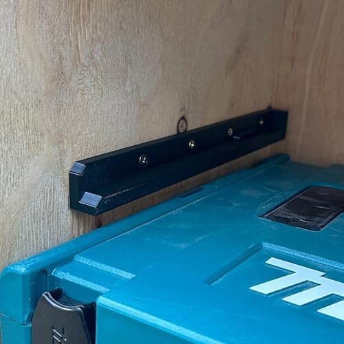 Generisch Schienen Set für Makita MakPack Koffer - Schwarz, Kunststoff, Zubehör, Schienen, 2077396031