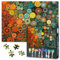 Abstract 1000 Piece Puzzle for Adults Circle with Overlapping Colors Collage Puzzles for Adults 1000 Pieces Complexity Jigsaw Puzzles 1000 Pieces Family Challenging Puzzle