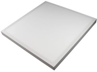 ENOVALITE LED Panel 62x62cm, mit Aufbaurahmen, 36W 3600lm | 4000K Neutralweiß, Deckenleuchte, inkl. Trafo, Rasterleuchten, Einlegeleuchte, Büroleuchten, Rasterdecke