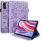 LSPCASA Custodia per Xiaomi Redmi Pad Pro 12.1Pollici PU Leather Cover Con Slot Per Carte Folio Stand Protettiva Case Tablet Cover per Xiaomi Redmi Pad Pro-Viola