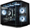 ionz Gaming PC - Desktop Computer, AMD Ryzen 5 5500 CPU, NVIDIA RTX 4060, 16GB RAM, 1TB NVMe SSD, Windows 11, WiFi, Apex, Black