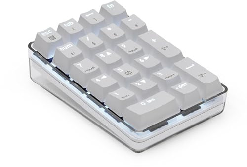 omiinitio 21Key Mechanical Keyboard Numpad Mit Wasserfestem Design Und Komfortable Tipperfahrung Intelligente Designs