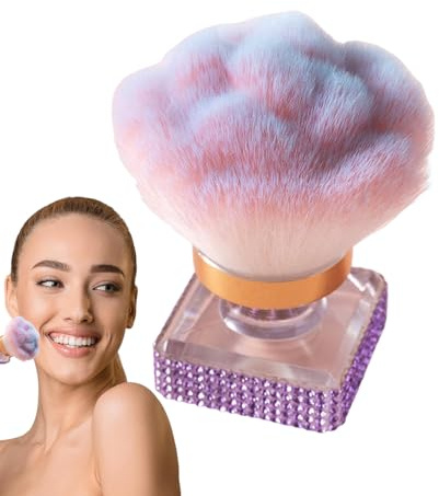 Setting Powder Brush Contouring, Travel Size, Fingernail Cleaning | Makeup Brushes Blush Contour for Highlighting Contouring Fingernail Cleaning