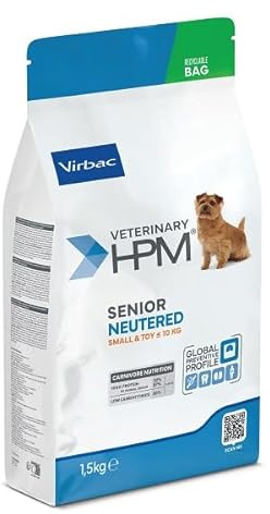Veterinary HPM Senior NEUTERED Dog Small & Toy 3 kg