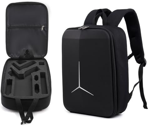 Carrying Case for DJI RS 3 MINI, Portable Shoulder Bag Travel Hard Shell Backpack Box Compatible with DJI RS3 Mini Handheld Gimbal Stabilizer
