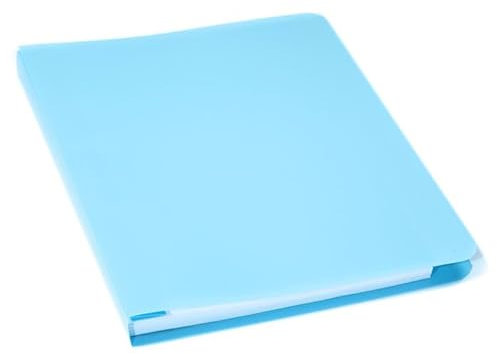 Schnellhefter, hellblau transparent
