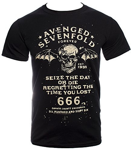 Avenged Sevenfold Seize The Day T Shirt (Black)
