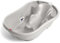 OKBABY Onda Evolution - Bañera Antideslizante para Bebé (3 en 1), Gris Claro