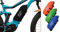 BikersOwn Case4rain Powerpack 300/400 Rahmen-Akkuschutz Kettenschützer, schwarz-Orange, One Size