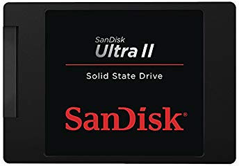 SanDisk Ultra II Unità SSD Interna da 2,5, 500 GB SATA III, Fino a 545 MB/sec, Nero