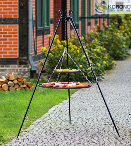 Schwenkgrill - 1,80m incl. 2 Stahl-Grillrosten