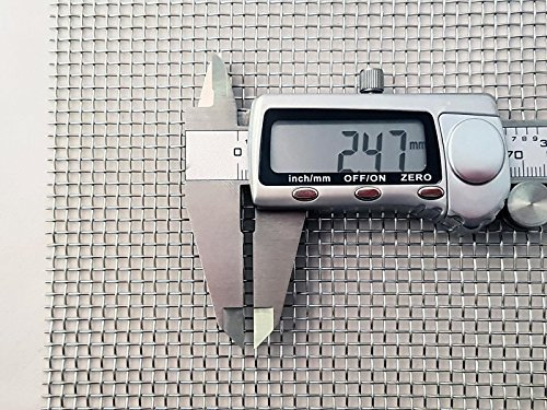 8 Mesh Stainless Steel For Heater Guard, Safety Guard; Size - Sample - By Inoxia