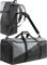 Reisetasche Sporttasche 58 90 oder 120 Liter mit Rucksack-Funktion faltbar mit separatem Nassfach Schuhfach - großer Weekender Farbe 90 Liter Grau