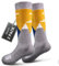 OutdoorMaster 2 Paar Merinowolle Unisex skisocken kinder, Winter Snowboarding Atmungsaktive Thermische Socken für Mädchen/Jungen für Outdoor-Sportarten mit Über die Wade Design/Anti-Rutsch-Bündchen