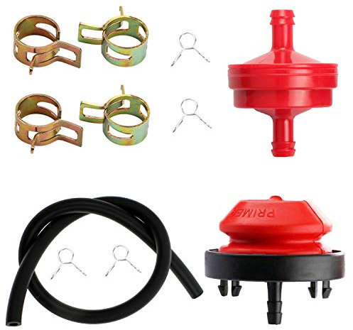 QAZAKY Rasenmäher Primer Pumpe Benzinpumpe Ersatz für Tecumseh Snowblower Snowthrower 570682A 75110639 056200 95110888A 298090 07101 69701 425240 566360 07101 632334A 640349 HM70 HM80 HMSK80 HMSK90