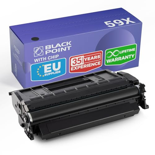 BLACK POINT Toner Kompatibel zu HP 59X CF259X [ MIT CHIP ] - Schwarz - für HP Laserjet Pro MFP M428dw Laserjet Pro MFP M428fdn Laserjet Pro MFP M428fdw Laserjet Pro M404dn Laserjet Pro M404dw XL