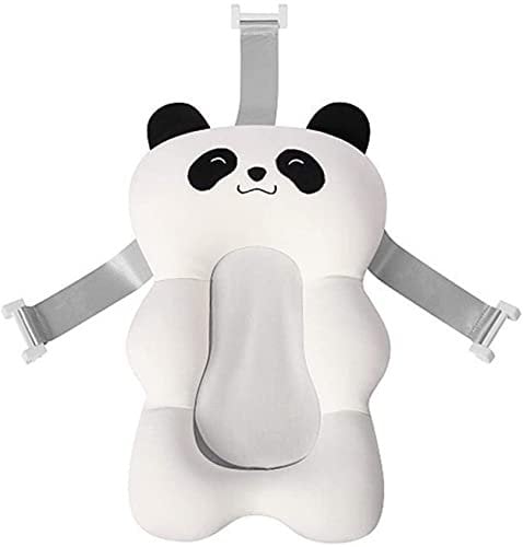 Tapis de Bain Flottant Pour Bébé, Doux Coussin de Bain Nouveau-né, Mignonne Chaise de Bain, Coussin de Baignoire Antidérapant, Bébé Baignoire Coussinet Suspension Adapté Pour Nouveau-né 0-12 Mois