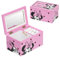 disney Minnie Mouse Show Your Minnie Style Pink Jewelry Box Jewelry Organizer, Officially Licensed (VX700651L)