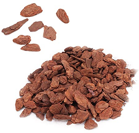 cersalt Bark Bedding, Tortoise Bedding Durable for Reptile Life for Pet Bedding for Indoor Plants for Gardening(Small particles 250g)