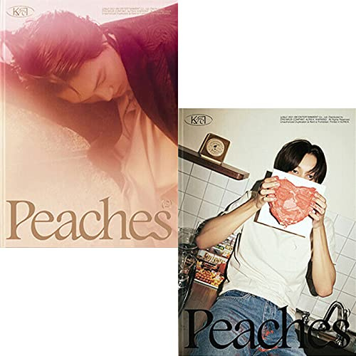 EXO KAI [ PEACHES ] 2nd Mini Album ( PHOTO BOOK 2 Ver SET. ) 2 CD+2 Photo Book+2 Post Card+Memory Film(Peaches Ver ONLY)+Polaroid(Kisses Ver ONLY)+ETC+4 EXO STORE GIFT CARD