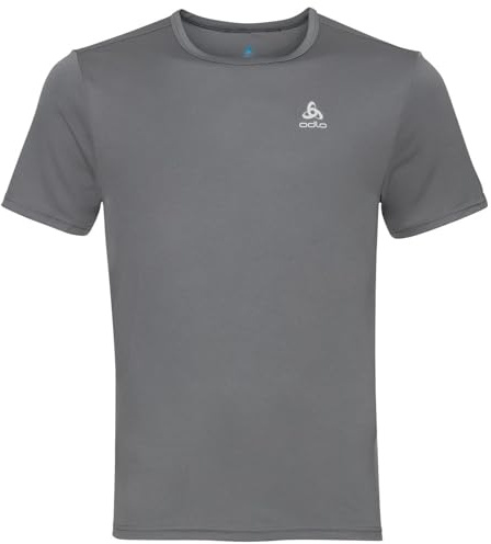 Odlo Herren Cardada Wandershirt Herren Cardada I Funktionsshirt Wandern Atmungsaktiv (1er Pack)
