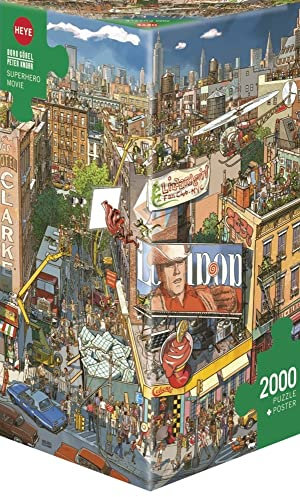 Superhero Movie Puzzle: 2000 Teile