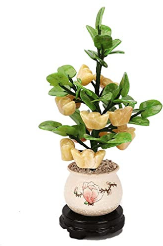 Geldbaum, künstlicher Bonsai-Baum, Topfpflanzen mit Keramiktopf, Topfpflanzen für Zuhause, Büro, künstliche Pflanzendekoration