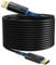 8K Long DP Fiber Optic Cable 165Feet/50m, 8K@60Hz, 4K@144Hz, 32.4Gbps Displayport 1.4 Cable, Gold Plated Connector, Slim and Flexible Cord, Support HBR3, DSC 1.2, HDR10, 3D Visual Effects, VR Headset