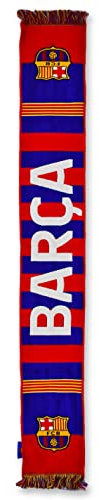R ROGER'S FC Barcelona Blaugrana Schal 2022/23, Blau/Weinrot