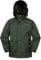 Mountain Warehouse Pakka Kids Waterproof Jacket - Wind Resistant, Lightweight,Breathable Rain Coat for Girls & Boys, Packaway Bag - For Rain, Autumn, Winter Khaki Kids Size 7-8 Years
