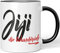 JUNIWORDS Tasse, Jiji, die Wundervolle, Schwarz (5250116)