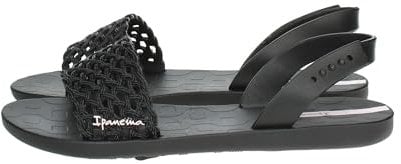 Ipanema Breezy Sandales pour femme, Noir, 41/42 EU