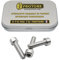 Vis Btr M5 x 20mm : Boite 10 Pcs Vis 6 Pans Creux Tete Cylindrique | Vis CHC Inox Tete Ronde Metal | Visserie Inox pour Rondelle Ecrous Acier A2 Anti-Rouille - DIN 912 | Boite Rangement Vis PROTORX