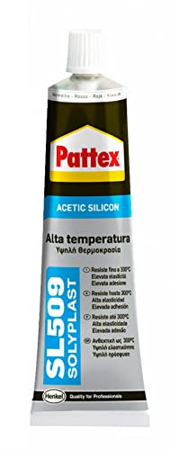 1PEZZO TUBETTO SILICONE ALTE TEMPERATURE SL509 ML.70 ROSSO