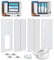 cainda Portable Air Conditioner Windows Vent Kit, Air Conditioner Window Seal for 13/15cm(5/5.9In) Diameter Air Conditioner Exhaust Hose, Portable ac Window Kit Adjustable Length 43-140cm(17-55in)