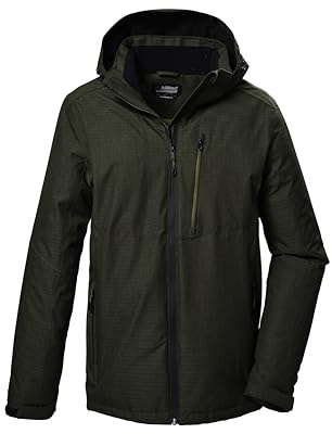 Killtec Herren Kow 7 Mn Jckt Funktionsjacke/Outdoorjacke mit abzippbarer Kapuze