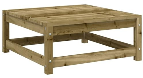 vidaXL Gartenhocker, Modular Gartenmöbel Lounge mit Latten-Design, Sitzhocker Hocker für Garten Terrasse Balkon, Holzhocker Fußhocker, Kiefernholz Imprägniert