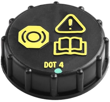 Xiciki Brake Fluid Cap Replacement, Car Brake Fluid Reservoir Cap, Anti-Spill Cap Compatible with Ford Focus, Chrysler, Galaxy, Mondeo, C-Max, S-Max, 1831528 BV612162AB