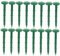 Happyyami Robuste Gartenstäbe Aus Kunststoff Für Bodendecker 11 cm Grün Für Gartenstäbe Pflanzenstäbe Zeltstäbe 150 Stück