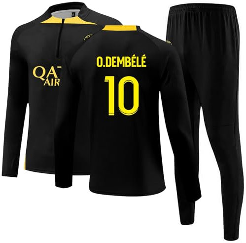 Maillot de Foot Enfant Et Adultes Ensemble SurvêTement 2 PièCes, d'entraînement de Football Survetement Enfant Garcon Ensemble Foot Enfant Ensemble Sport Homme Ensemble Jogging Homme Femme
