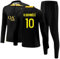 Maillot de Foot Enfant Et Adultes Ensemble SurvêTement 2 PièCes, d'entraînement de Football Survetement Enfant Garcon Ensemble Foot Enfant Ensemble Sport Homme Ensemble Jogging Homme Femme