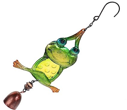 HANABASS 1stück Kreativer Windspiel-Glocken- Aus Glasmalerei Hängende Dekoration Für Garten Und Innenräume Langlebig Und Stimmungsvolle Klänge Für Ruhe Und Entspannung