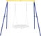 Swing Stand, Heavy Duty Metal Frame, Extra Large A-Frame Swing Stand for Kids and Adult Indoor Outdoor Activity Backyard Playground (Yellow)