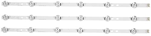 Kueohse Tira de Luz de Fondo LED 6Lamp para 32 Pulgadas TV 3.0 32 Pulgadas -A/B 32Mb25Vq 6916L-1974A 6916L-1981A 32Lb5820 32Lf580V 32Lb5610 Lc320Due