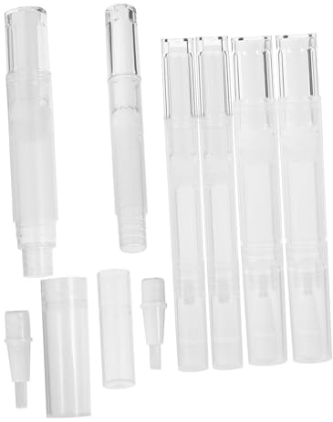BESTYASH 6pcs Dispensing Pen Bottle Nail Oil Pens Empty Lip Gloss Tubes for Nails Lip Gloss Containers