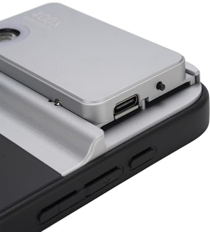 AKLOSIPY 400x Telefon -Mikroskop -Objektiv mit LED -Licht -HD -Kamera -Mikroskop -Objektiv für 16 Pro 360 ° Schutz